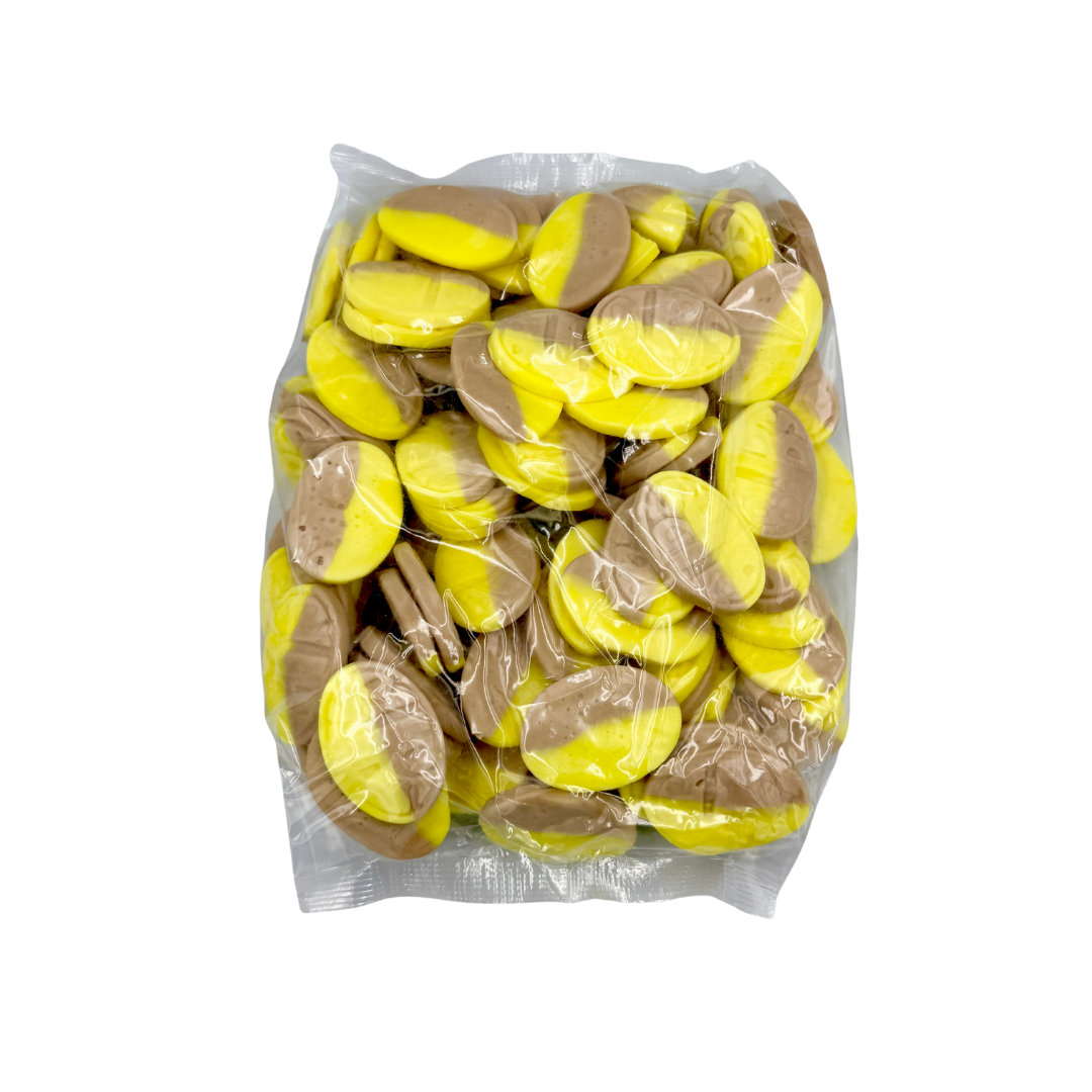 Bubs Banana Toffee Ovals - 1,4 kg.