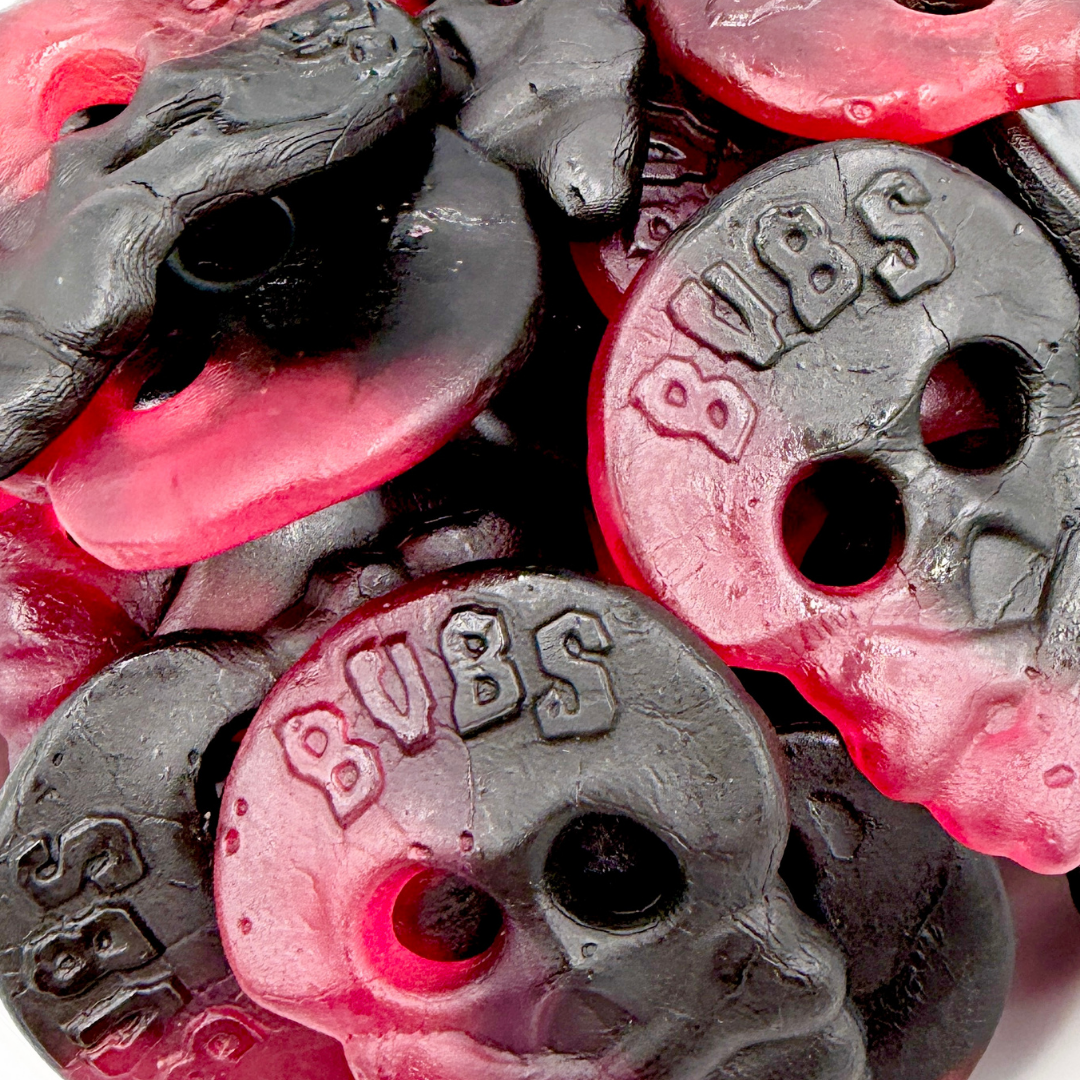 Bubs Hindbær/Lakrids - 4 kg.