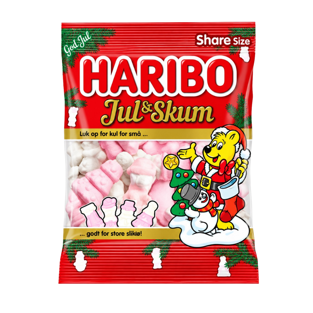 Haribo Juleskum - 100 g.