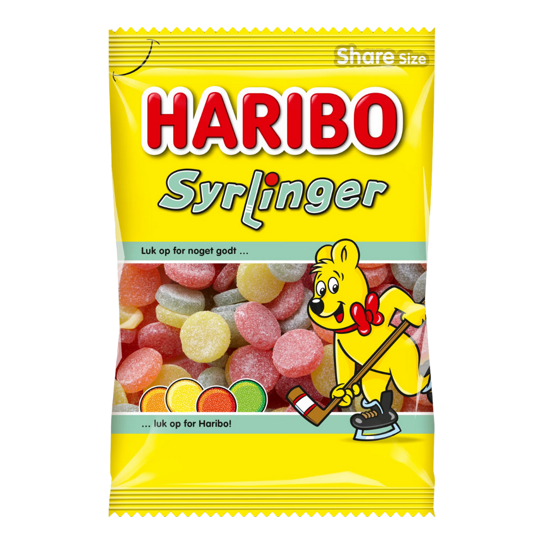 MADSPILD Haribo Syrlinger - 1 stk.