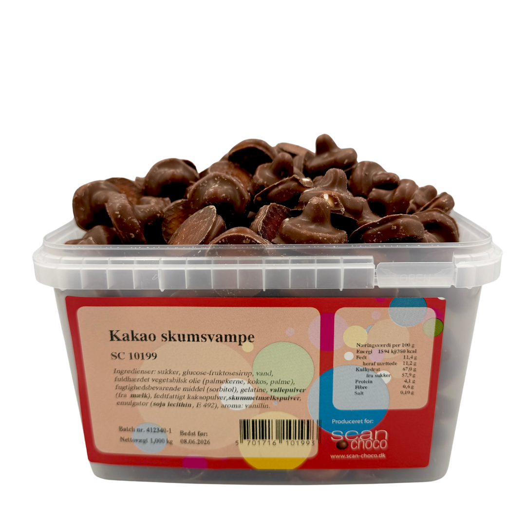 SC Kakao Skum Svampe - 250 stk.