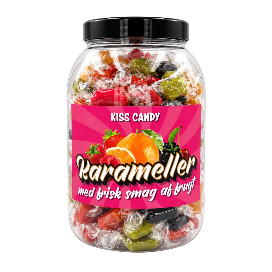 Karameller Frugt - 163 stk.