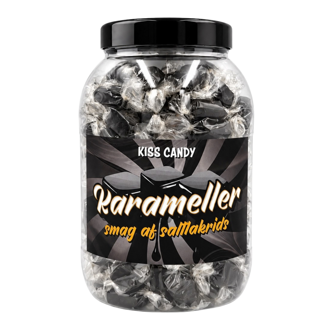 Karameller Saltlakrids - 163 stk.