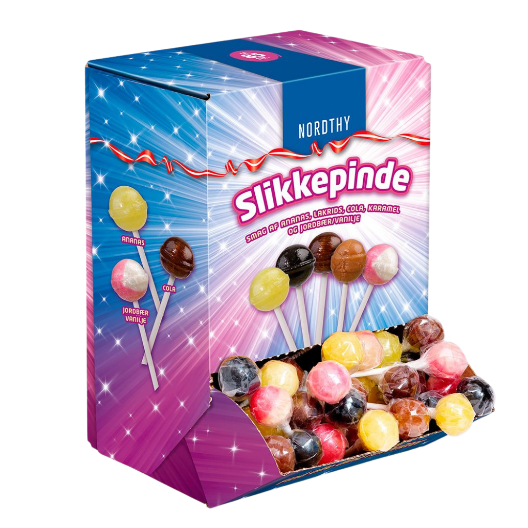 Nordthy Multi Slikkepinde - 85 stk.