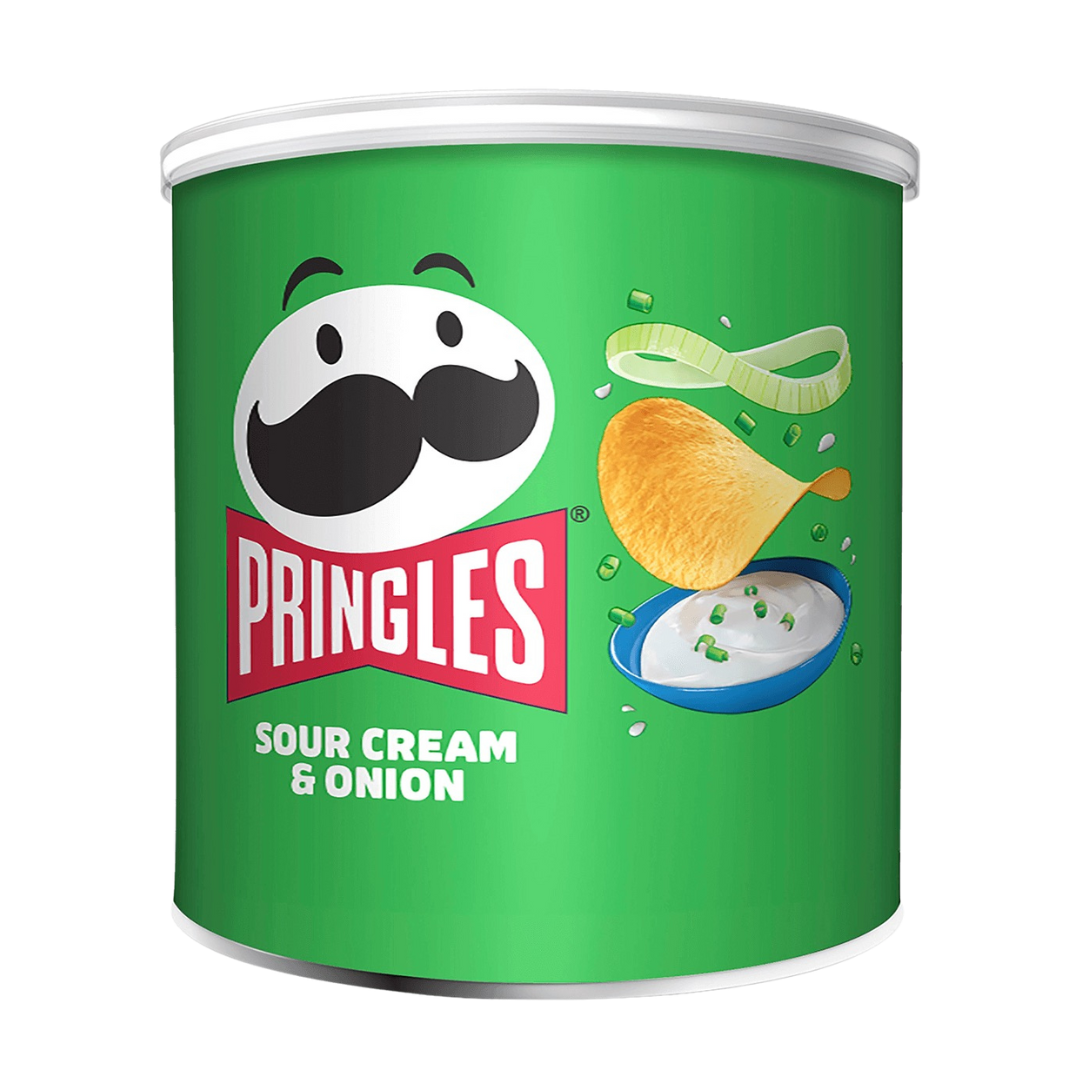 Pringles Sour Cream & Onion - 12 pcs.