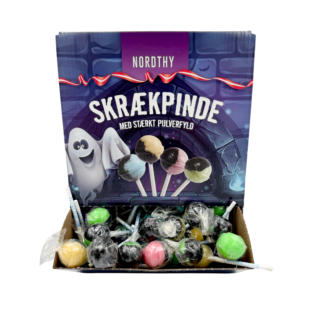 Skrækpinde - 85 stk.