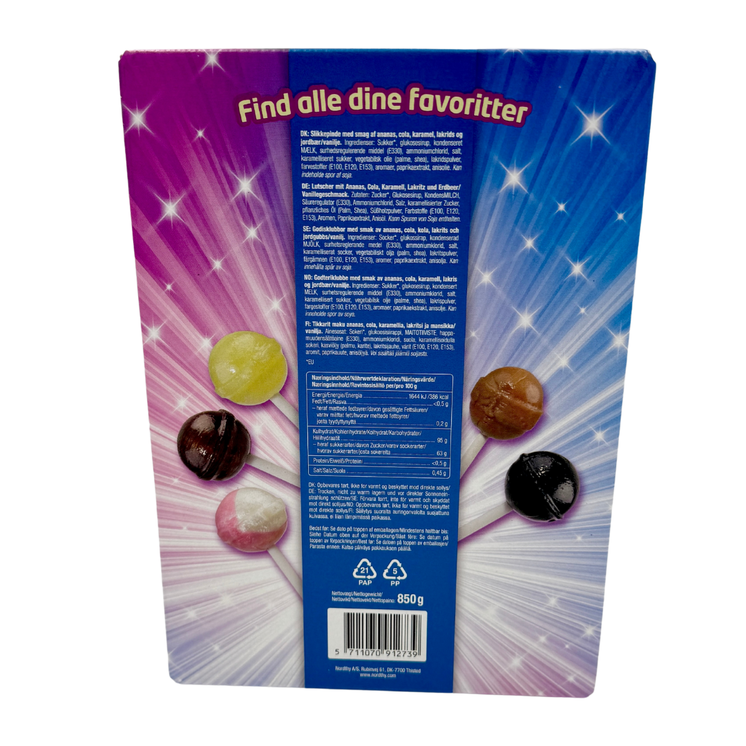 Nordthy Multi Lollipops - 85 pcs.