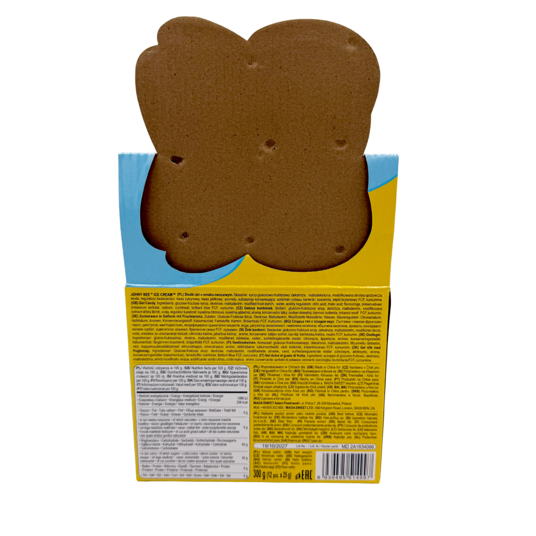JB Ice Cream Gel - 12 stk.