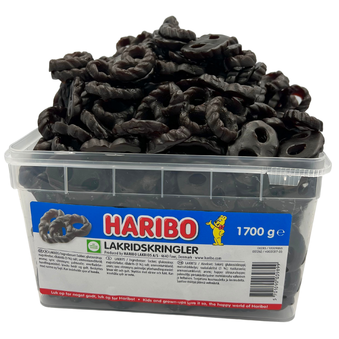 Haribo Lakrids Kringler - 340 stk.