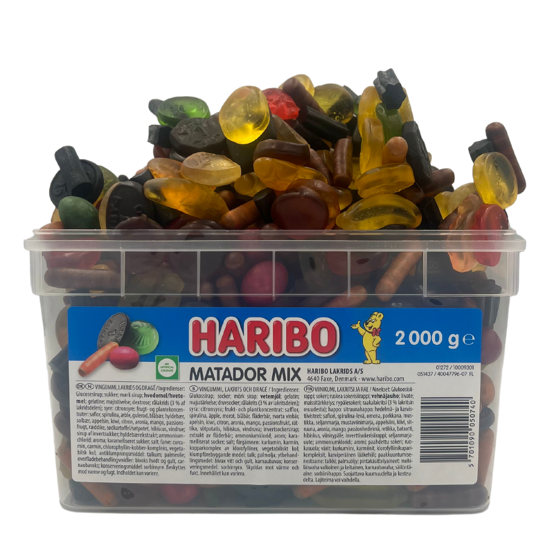 Haribo Matador Mix  - 2 kg.