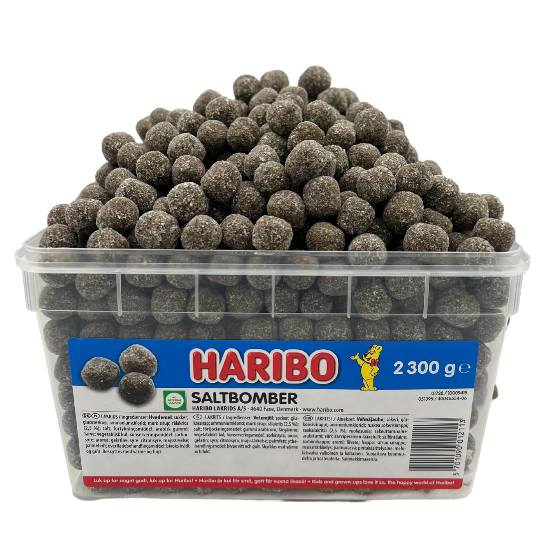Haribo Saltbomber - 2,3 kg.