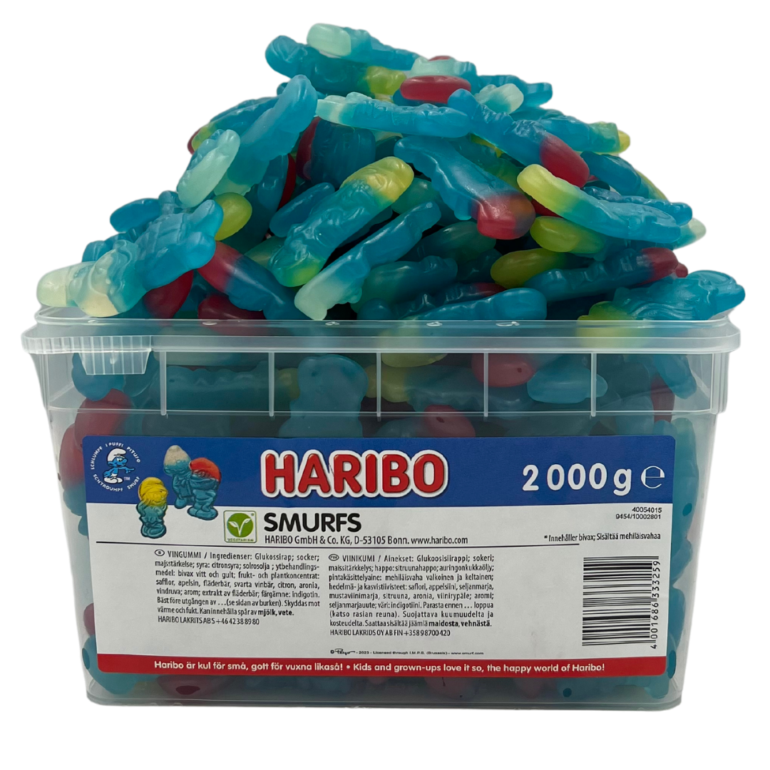 Haribo Smølfer - 2 kg.