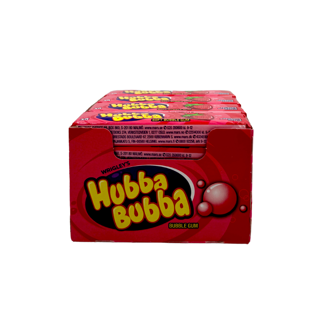 Hubba Bubba Jordbær - 20 stk.