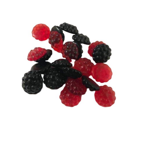 Haribo Hindbær & Brombær - 540 stk.