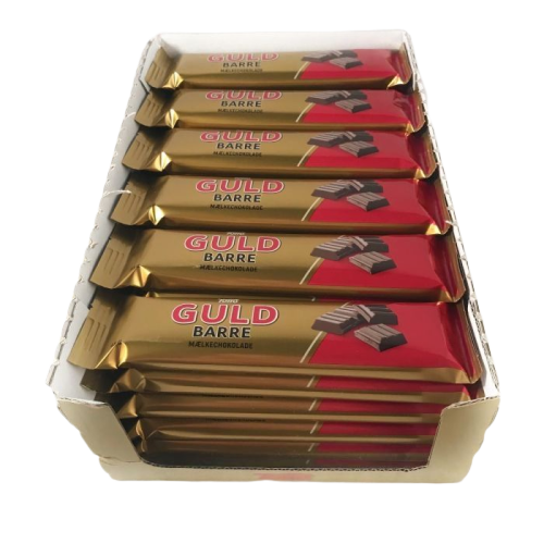 Toms Guld Barre Mælkechokolade - 35 stk.