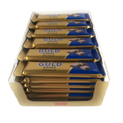 Toms Guld Barre Mørk Chokolade - 35 stk.