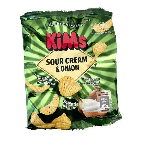 Kims Sour Cream & Onion Miniposer - 24 stk.