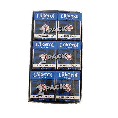 Läkerol Licorice Seasalt - 24 stk.