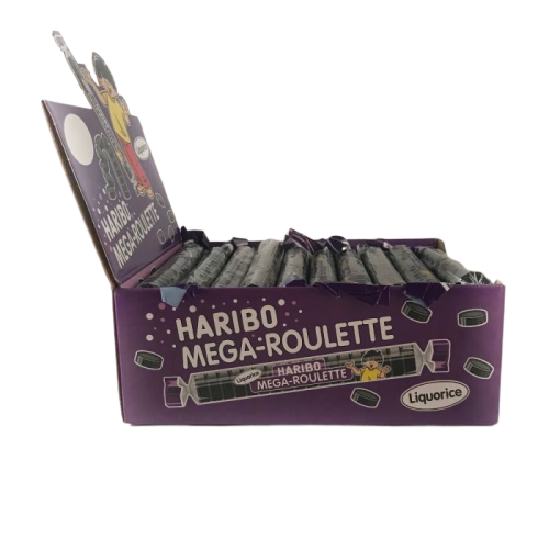 Haribo Mega Roulette Lakrids - 40 stk.