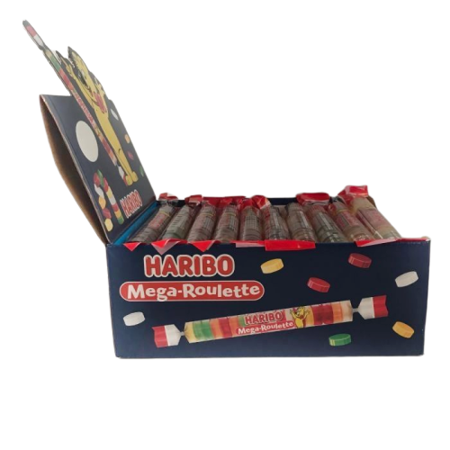 Haribo Mega Roulette Vingummi - 40 stk.