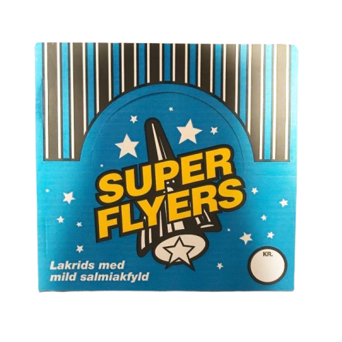Super Flyers Lakrids Mild – 25 stk.