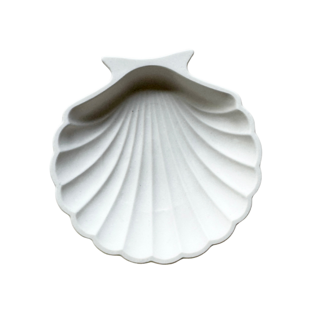 Håndstøbt Muslingeskål - 1 stk.