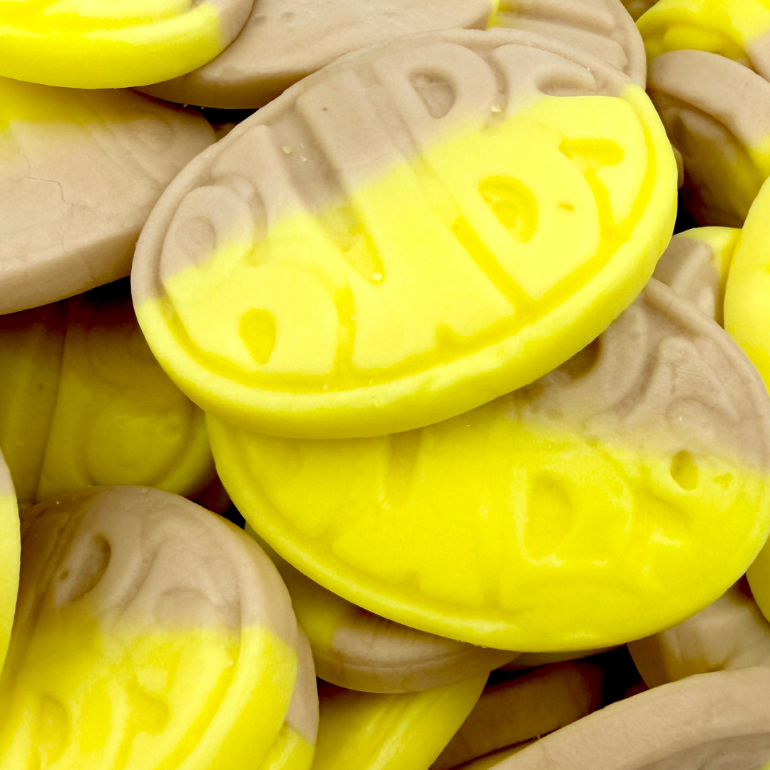 Bubs Banana Toffee Ovals - 1,4 kg.