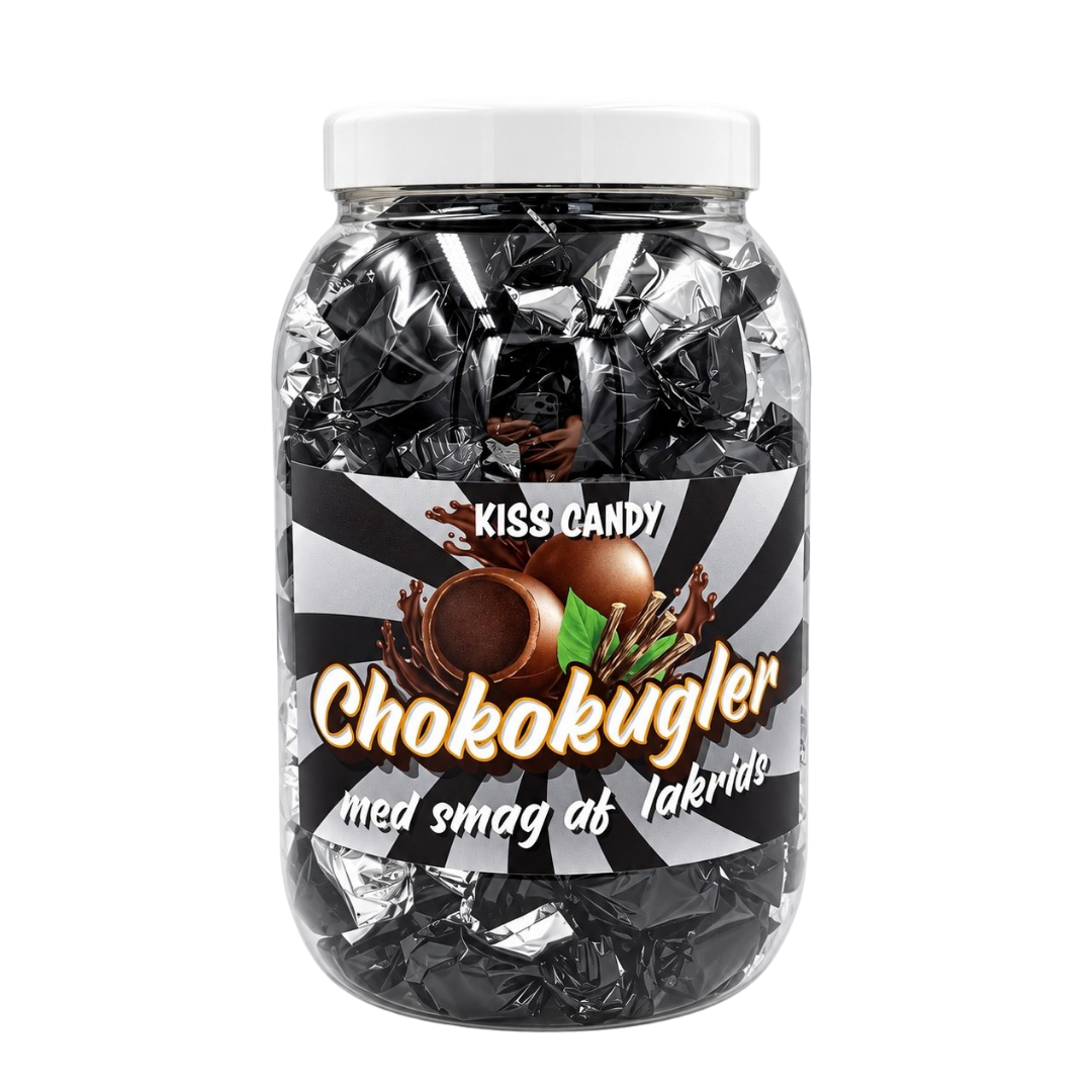 Chokokugler Lakrids - 75 stk,