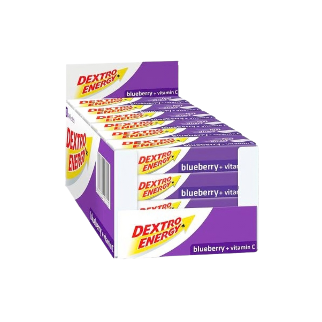 MADSPILD Dextro Energy Blåbær – 24 stk.