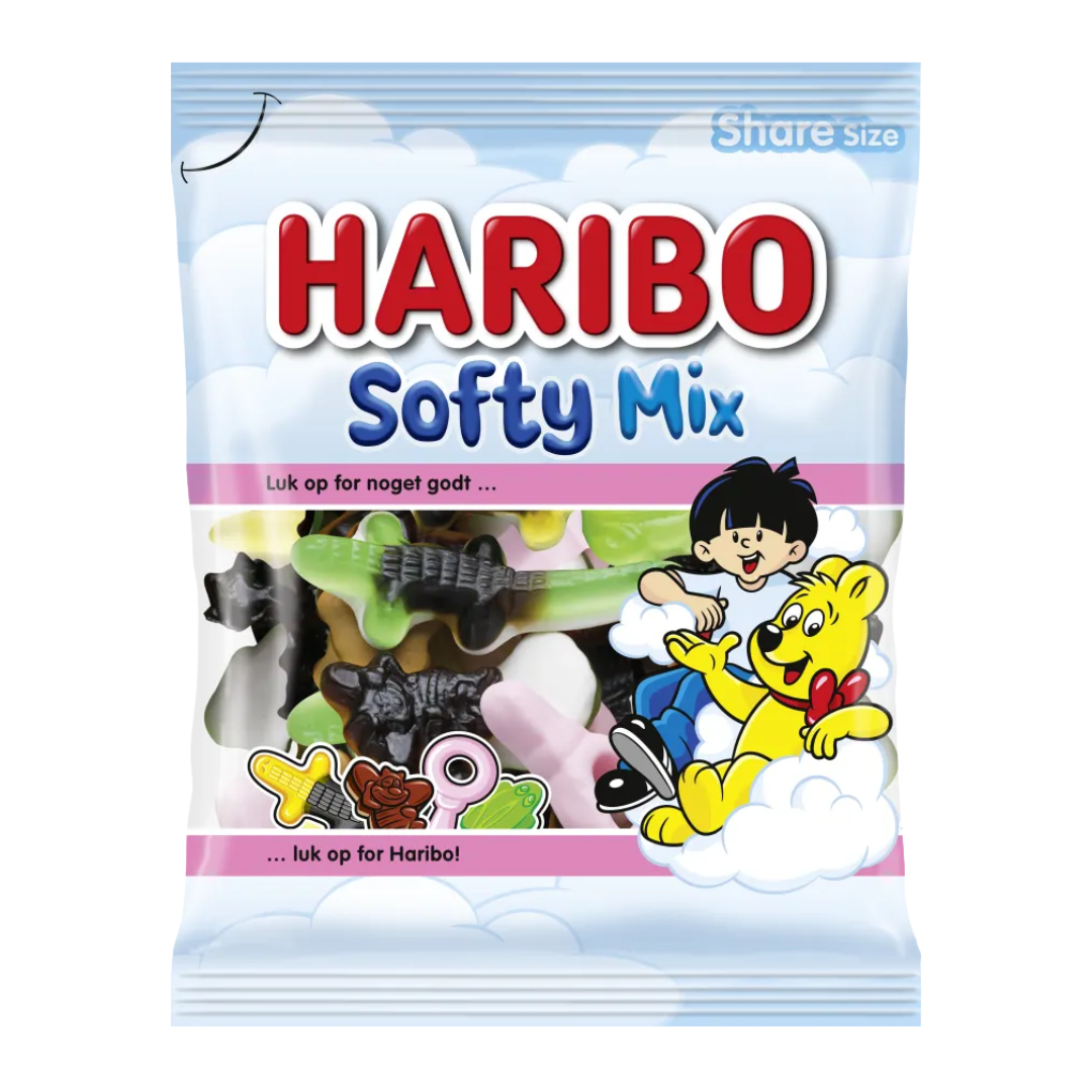 MADSPILD Haribo Softy Mix - 1 stk.