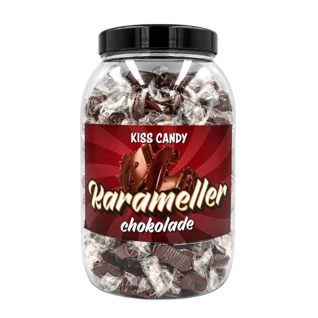 Karameller Chokolade - 163 stk.