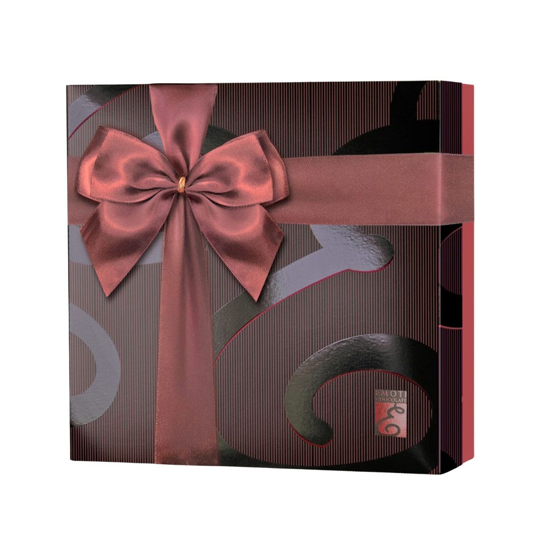 Emoti La Flambée Chokoladegaveæske Mørk  - 215 g.