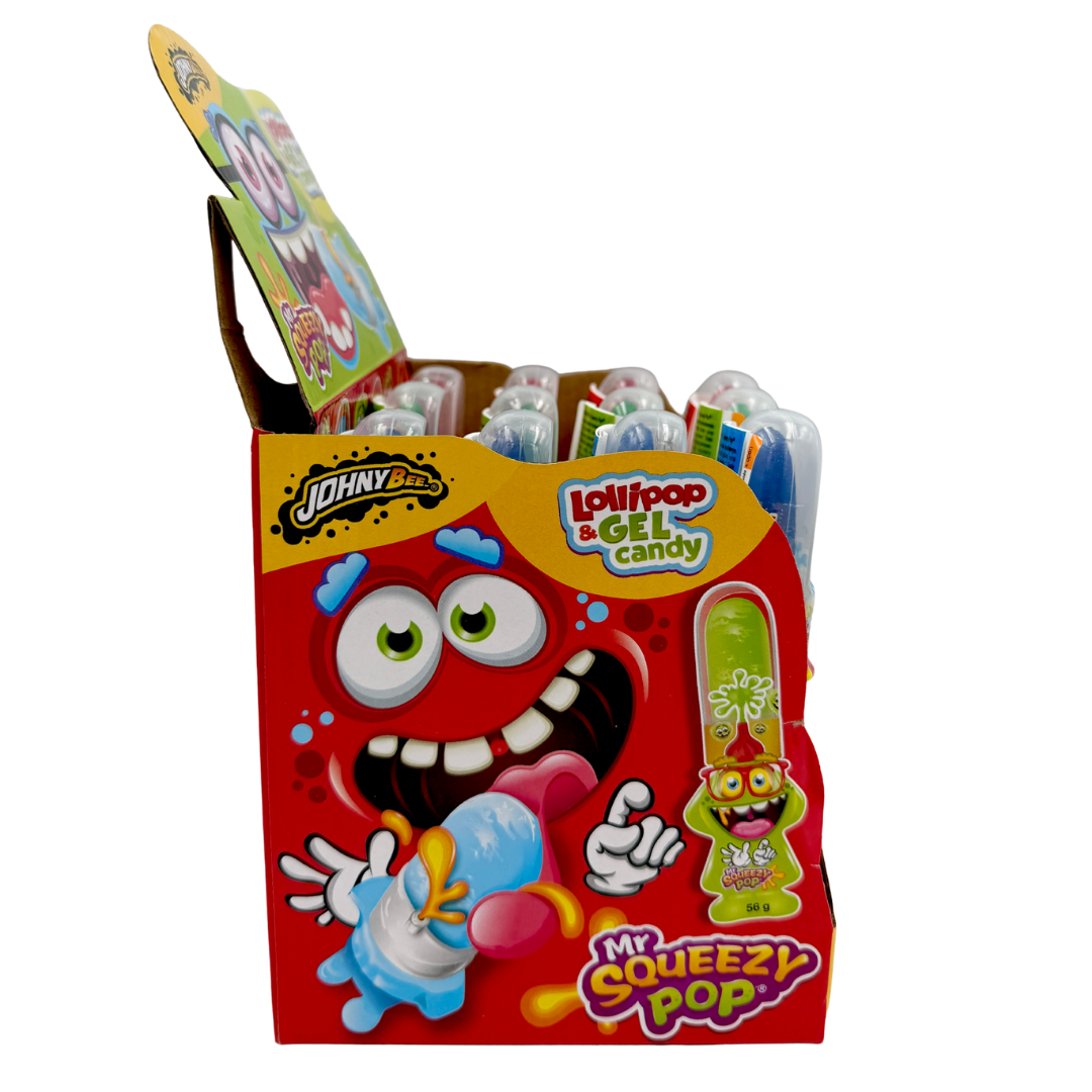 JB Bee Lollipops Gelp - 12 stk.