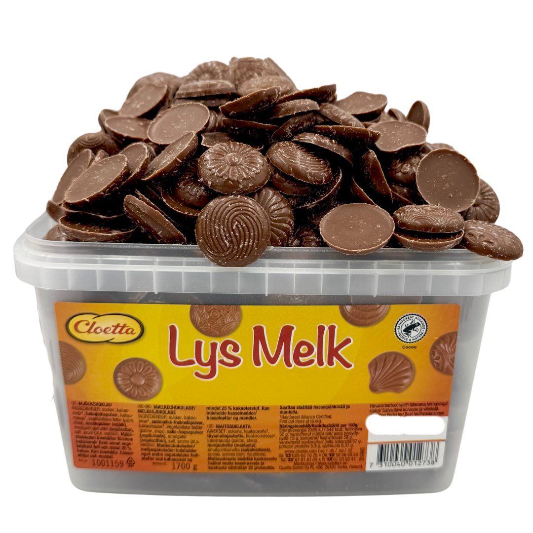 Cloetta Lys Mælk - 650 stk.