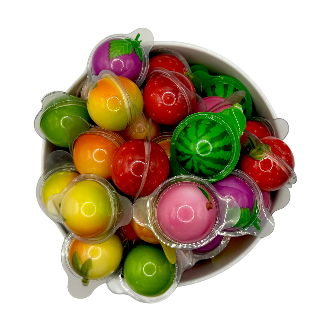 3D Exploding Balls Frugter - 50 stk.
