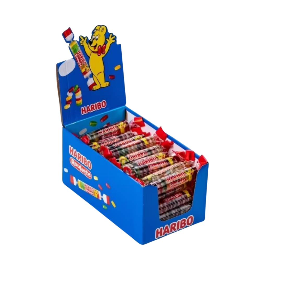 Haribo Roulette Vingummi - 50 stk.