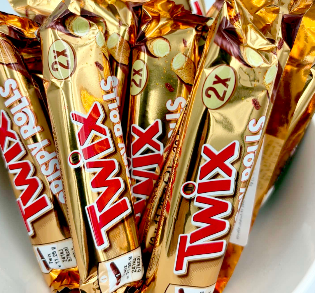 TWIX CRISPY ROLLS – 24 PAKKER Á 2 STK