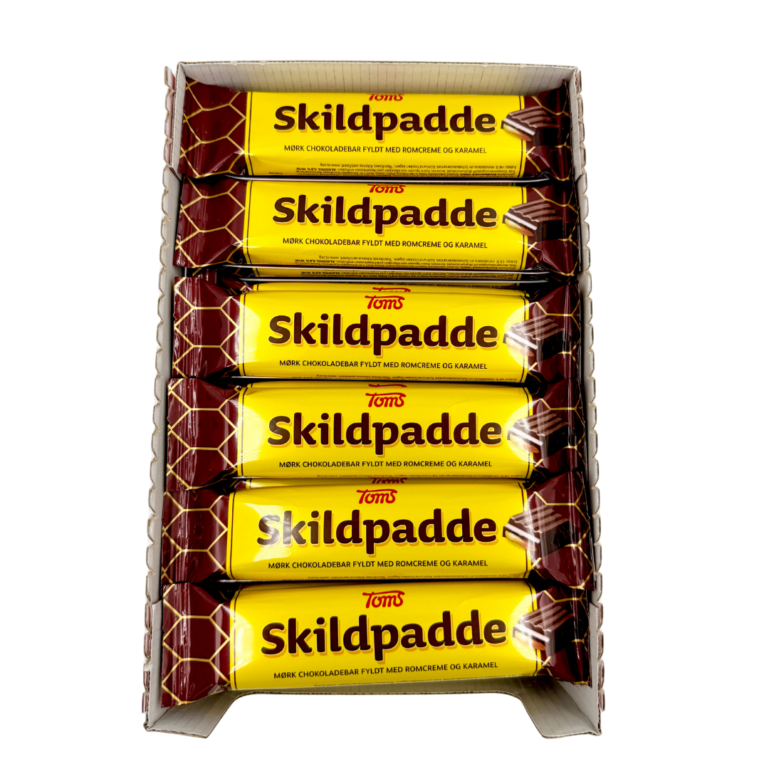 Toms Skildpadde Chokoladebar - 36 stk.