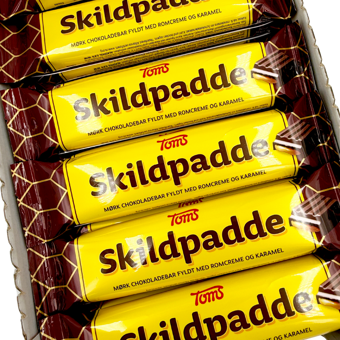 Toms Skildpadde Chokoladebar - 36 stk.