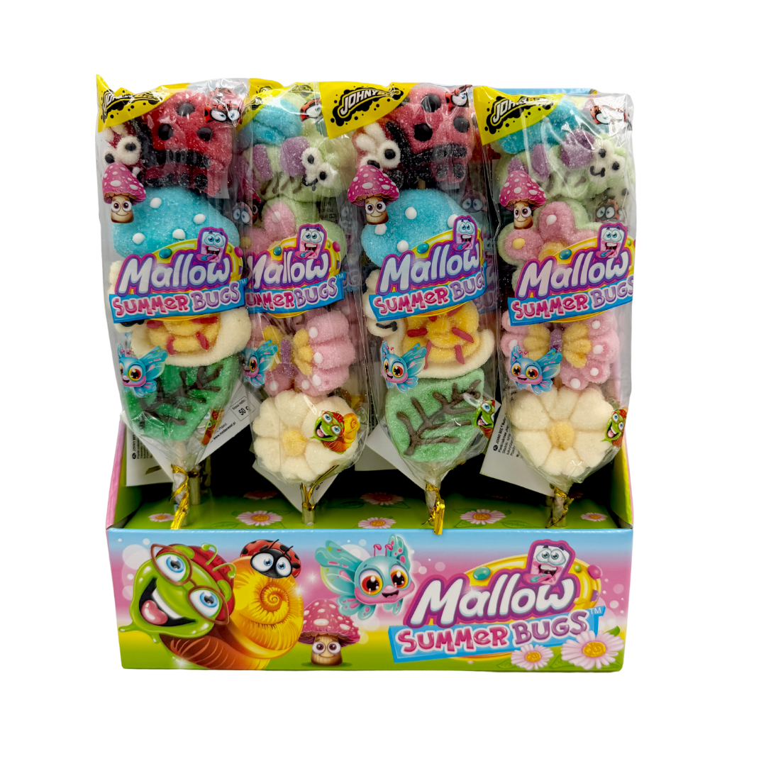 Mallow Bugs Slikkepinde - 24 stk.