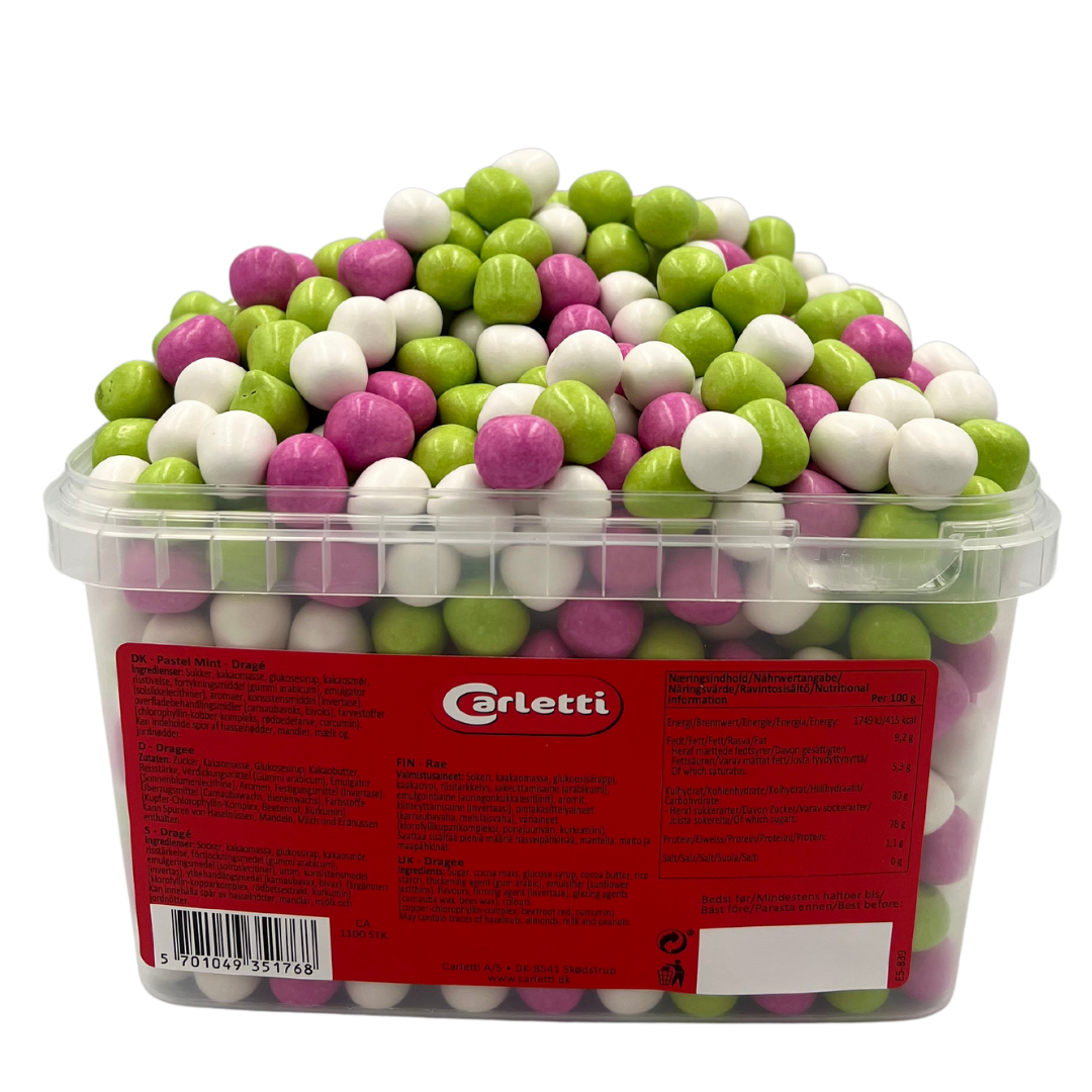 Carletti Pastel Mint - 1100 stk.