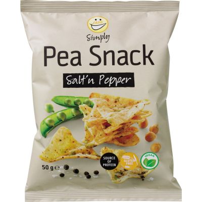 Easis Pea Snack Salt & Peber - 1 stk.