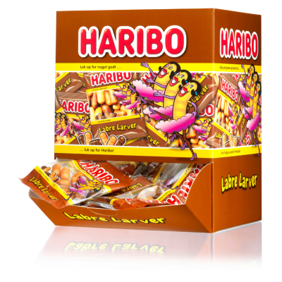 Haribo Labre Larver Mini - 100 stk. 