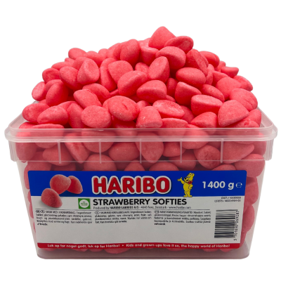 Haribo Strawberry Softies - 535 stk. 