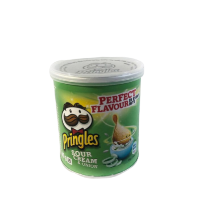 Pringles Sour Cream & Onion - 12 stk. 