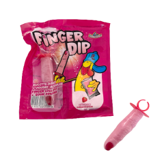 Finger Dip Lyserød - 1 stk.