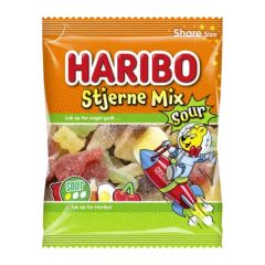 Haribo Stjerne Mix Sur - 1 stk. 