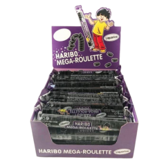 Haribo Mega Roulette Lakrids - 40 stk. 